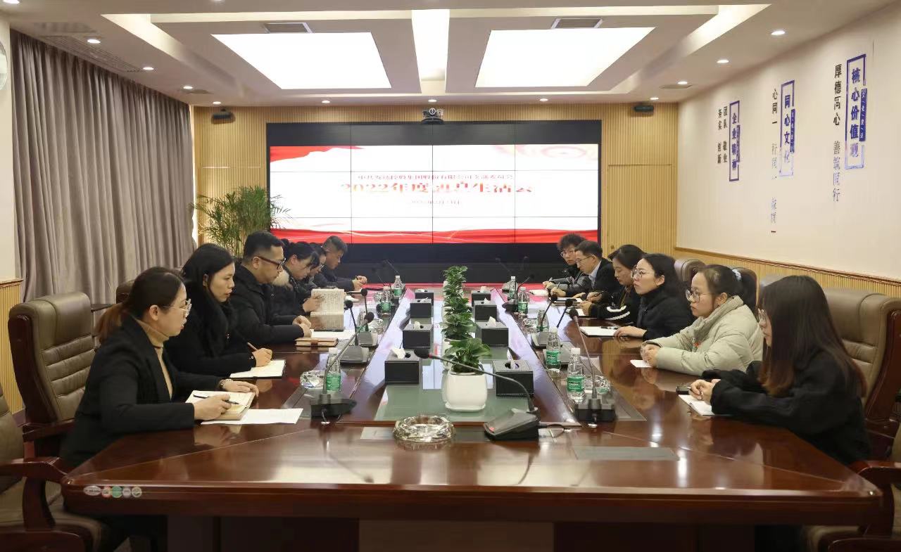 發(fā)達控股集團黨支部召開(kāi)2022年度組織生活會(huì )